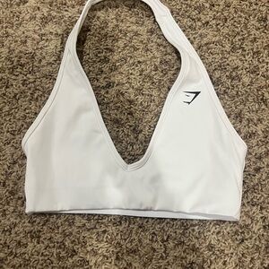 White Sports Bra